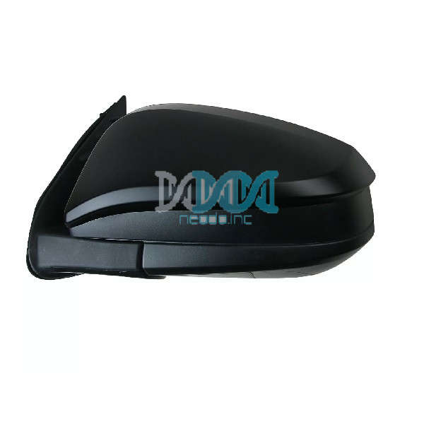 Toyota Hilux Gd Door Mirror Black Left 2016 - upwards