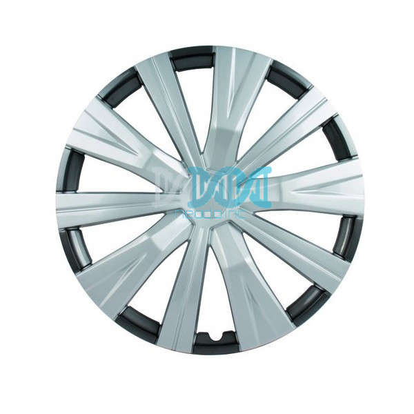 16-Inch Silver and Charcoal Wheel Cover