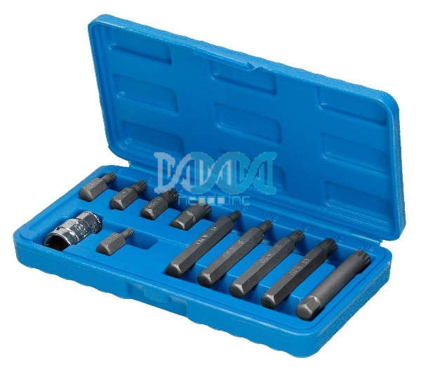 11 Piece Spline (1/2) Bits Set