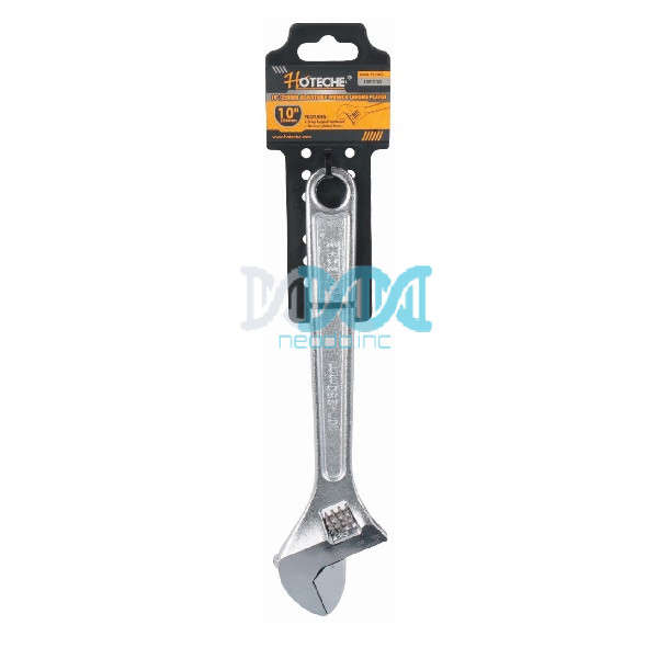 Hoteche Adjustable Wrench 250mm Chrome