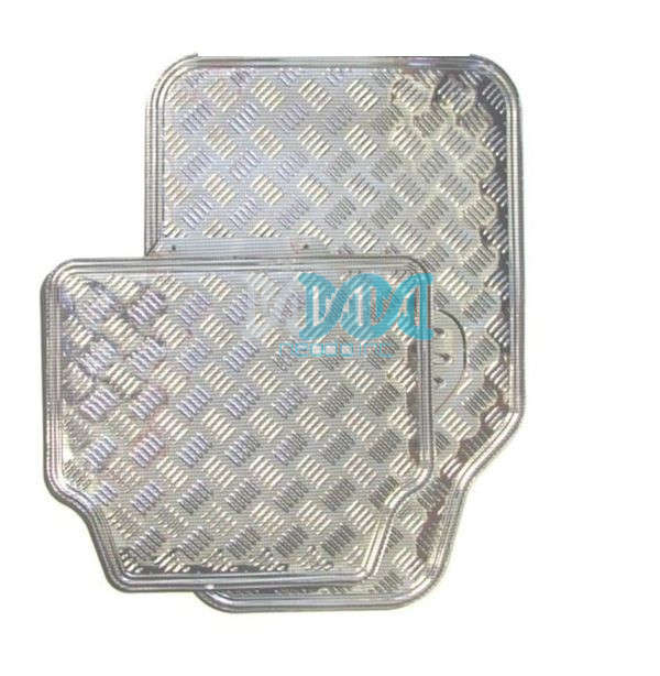 Chrome Car Mat Set