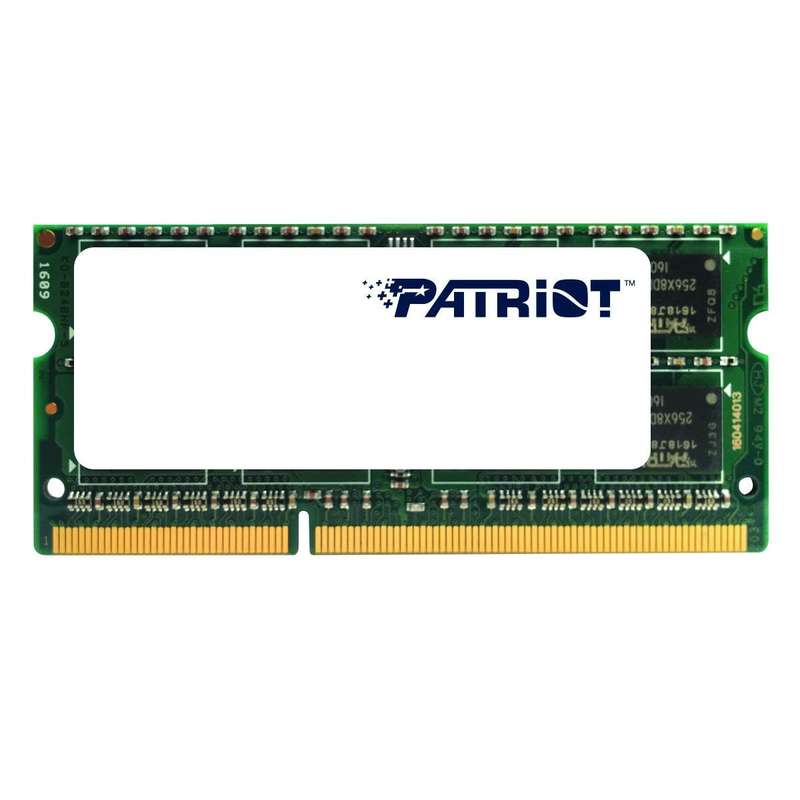 Patriot Signature Line 4Gb 1600Mhz Ddr3L Dual Rank Sodimm Notebook Memory