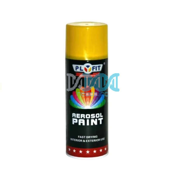 Plyfit Aerosol Spray Paint - Yellow - 300ml