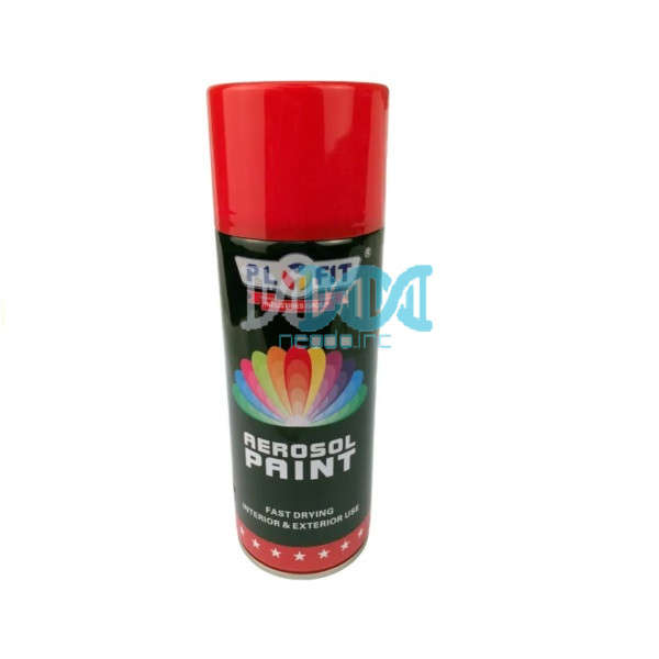 Plyfit Aerosol Spray Paint - Regular Red - 300ml