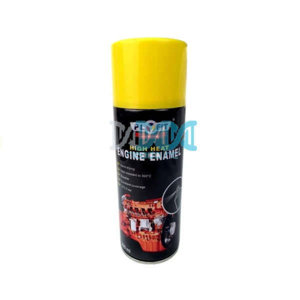 Plyfit Aerosol Spray Paint - High Heat Engine Yellow - 300m