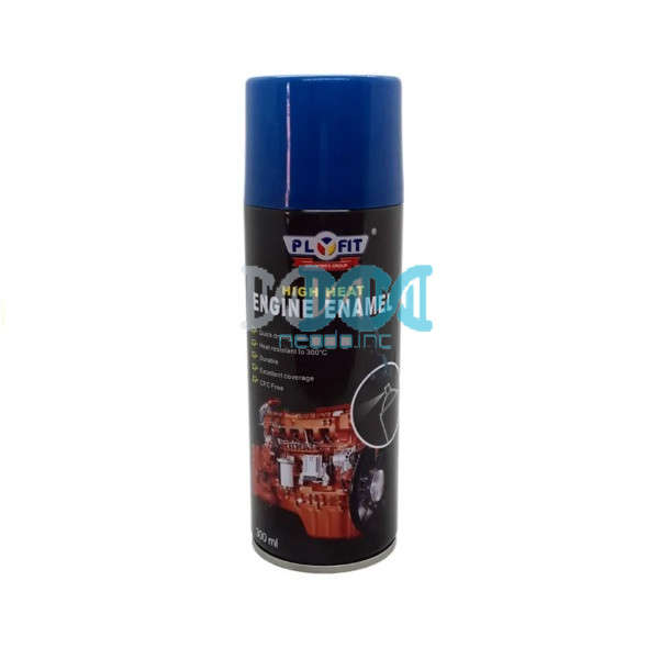 Plyfit Aerosol Spray Paint - High Heat Engine Grotto Blue - 300ml