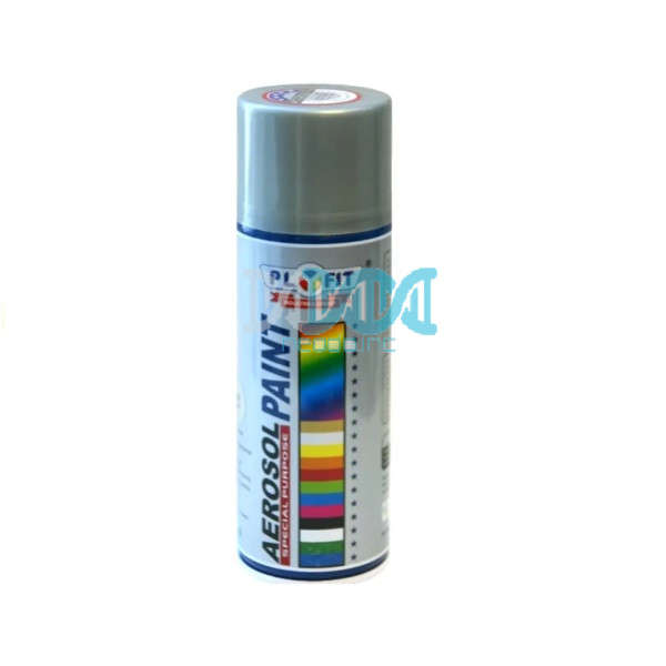 Plyfit Aerosol Spray Paint - Metallic Silver - 300ml