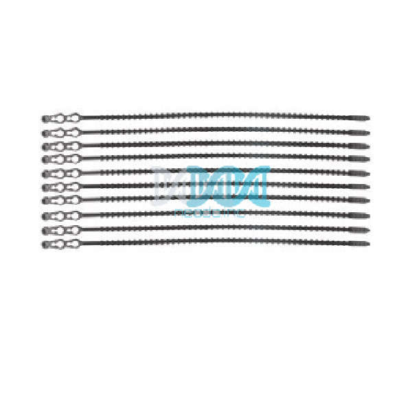 Reusable Cable Tie Black - 10 piece