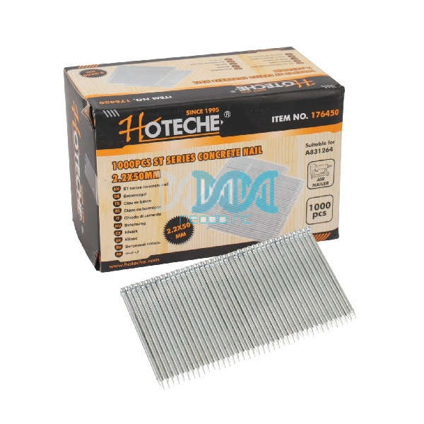 Hoteche ST50 Series Concrete Air Nails  Pack of 1000