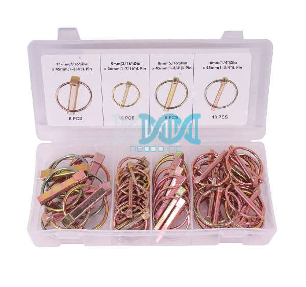 Assorted Linch Pins 50 Piece