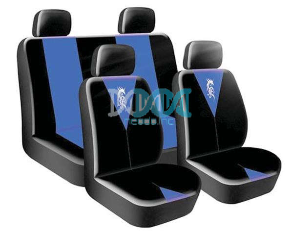 Seat Cover 8 Piece Blue Dragon Master