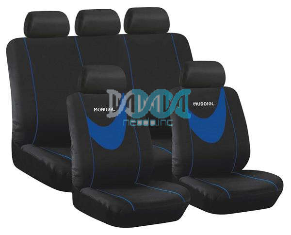 Seat Covers 9 Piece Blue Mamdial