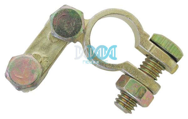 Batt Terminal Positive Brass Plate