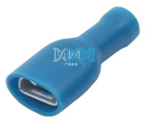 Insulated Terminal Female Blue 6.3