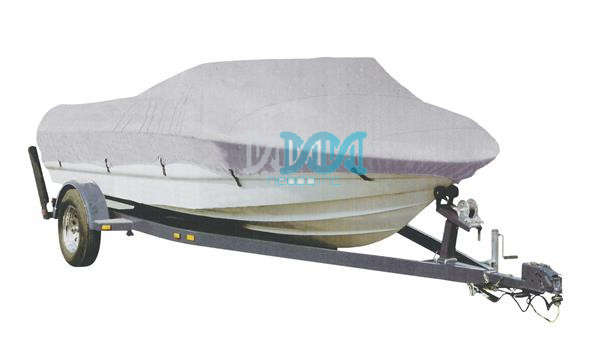 Boat Cover Heavy Duty 17-19X96 Silv