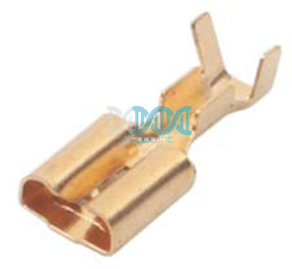 Brass Female Terminal 6 3mm10P/P
