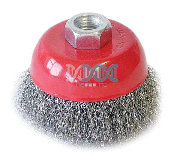 Cup Brush Galvanized 75mm M14X2