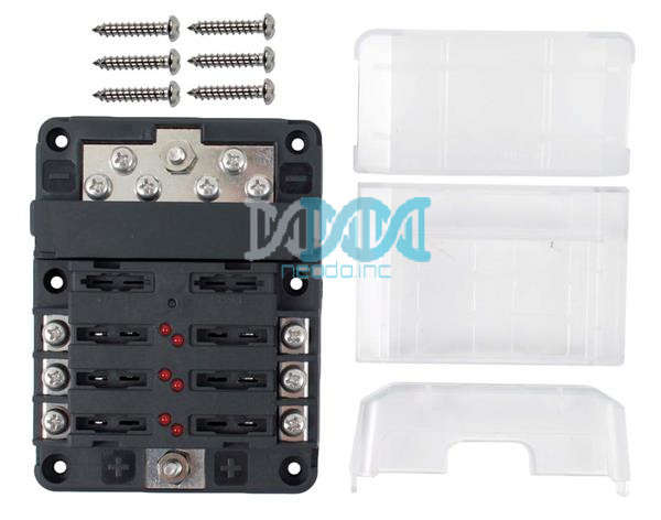 Fuse Box Complete ? & + 6 Way