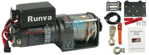 Winch 3000Lbs With Solenoid Pack