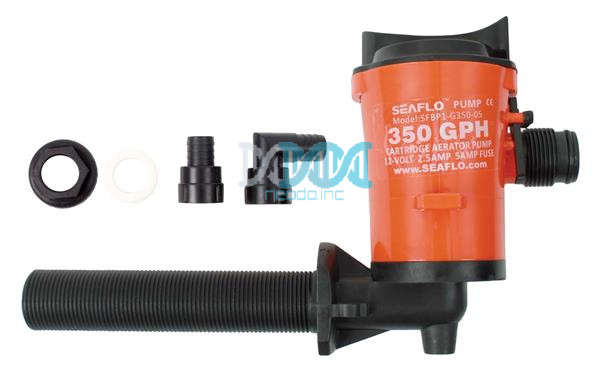 Livewell Pump 350Gph 12V 2Amps