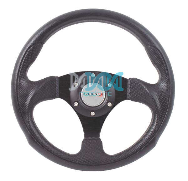 Polyeurathane  Steering Wheel Black