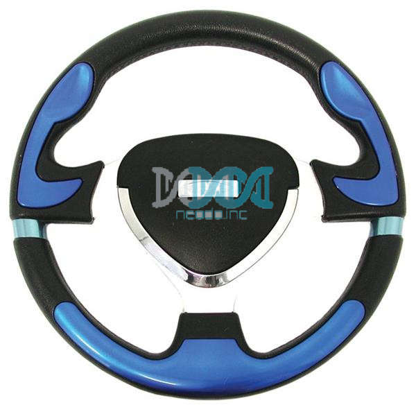Steering Wheel Blue Polyeurathane