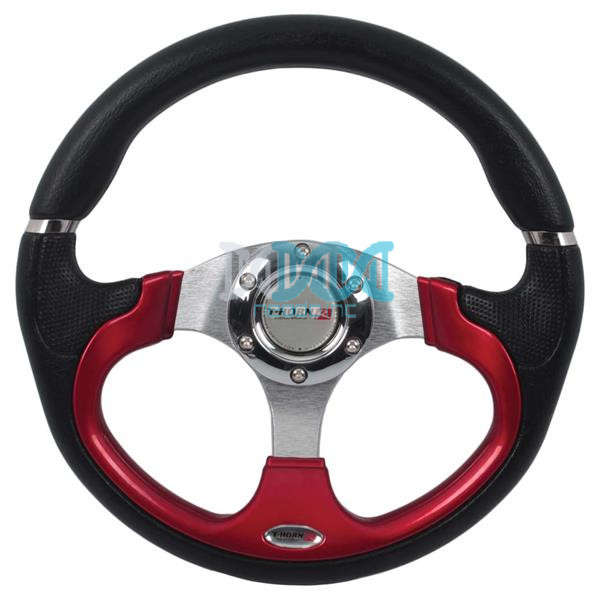 Steering Wheel Red Polyeurathane