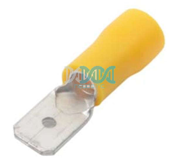 Yellow Terminal 6 3mm100 Pieces