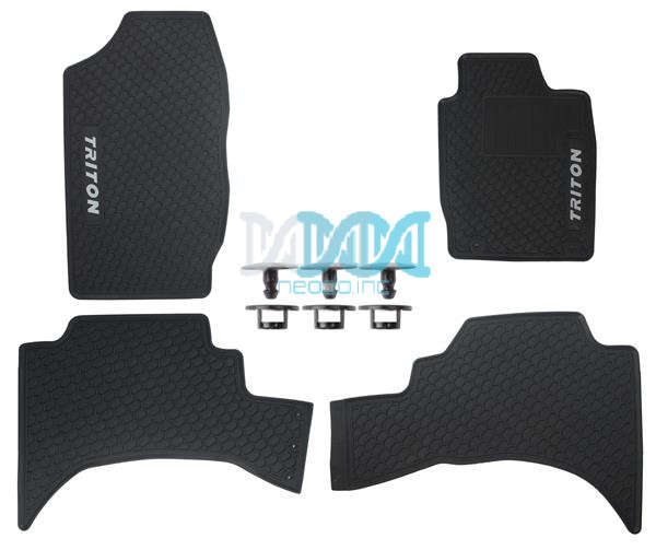 Rubber Mats Oem Fit Mitsubishi Triton 2017-