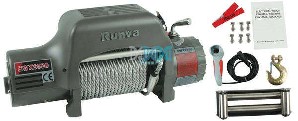 9500Lb Winch 24V High Mt.Intergrated Sol