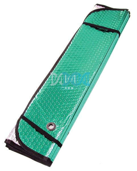 1 Piece 1Mx60cm Green/Silver Car Shades For Front Glass