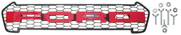 Grille With Red Letters Ford Ranger 2015-