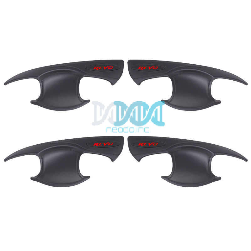Door Bowl Cover 4P Set Black Hilux 2015-