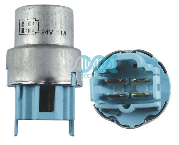 Relay Head Lamp 4Pin 24V