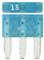 3 Pin Blade Fuse 15Amp 100 Piece Pack