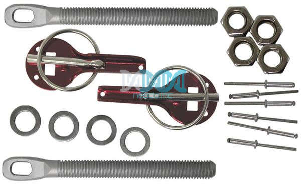 Bonnet Pin Kit Red