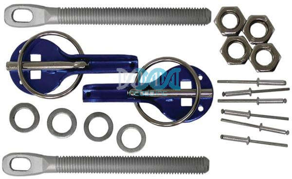 Bonnet Pin Kit Blue