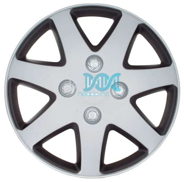 14 Inch Wheel Covers Sil/Matt Black