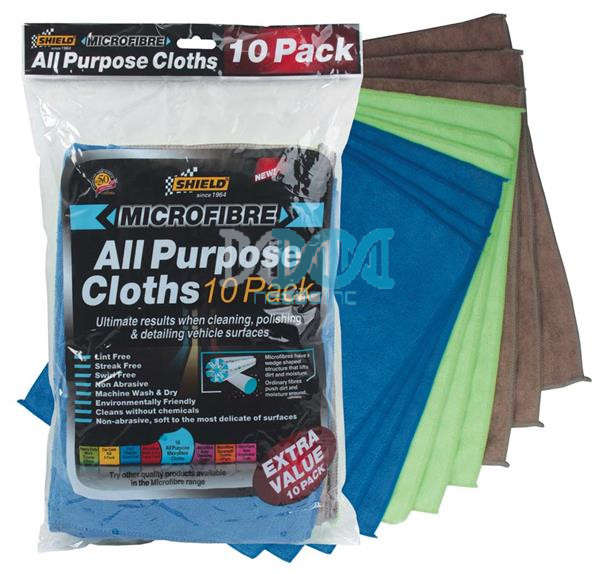 Microfibre All Polyeurathane rpose Towels 10 Pack