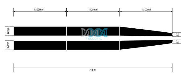Racing Strips Black 20cmx4.5M