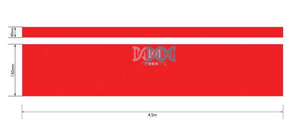 Racing Strips Red 20cmx4.5M