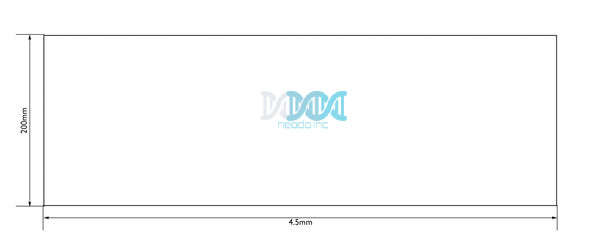 Racing Strips White 20cmx4.5M