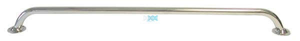 Handrail With Flange End 800X22mm 316 Stainless Steel