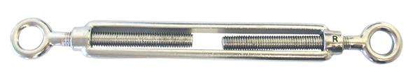 Frame Turnbuckle Eye-Eye 12mm 316 Stainless Steel