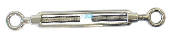 Frame Turnbuckle Eye-Eye 10mm 316 Stainless Steel