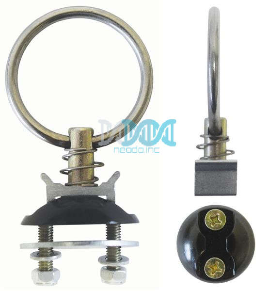 Aluminium Track Ring & Lock Set