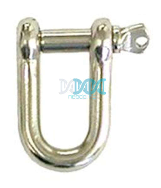 Dee Shackle(6mm) 316 Stainless Steel