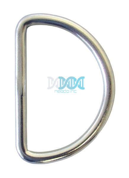D Ring 5X50X47mm 316 Stainless Steel
