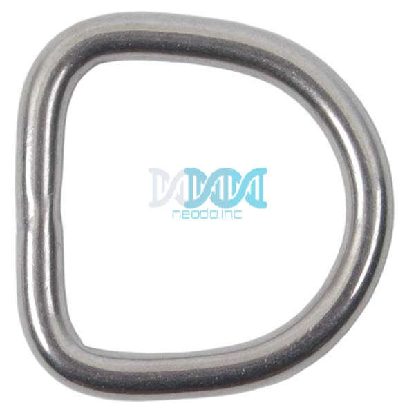 D Ring 5X30X27mm 316 Stainless Steel