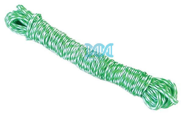 Ski-Rope 5mmx10M Green&amp;White